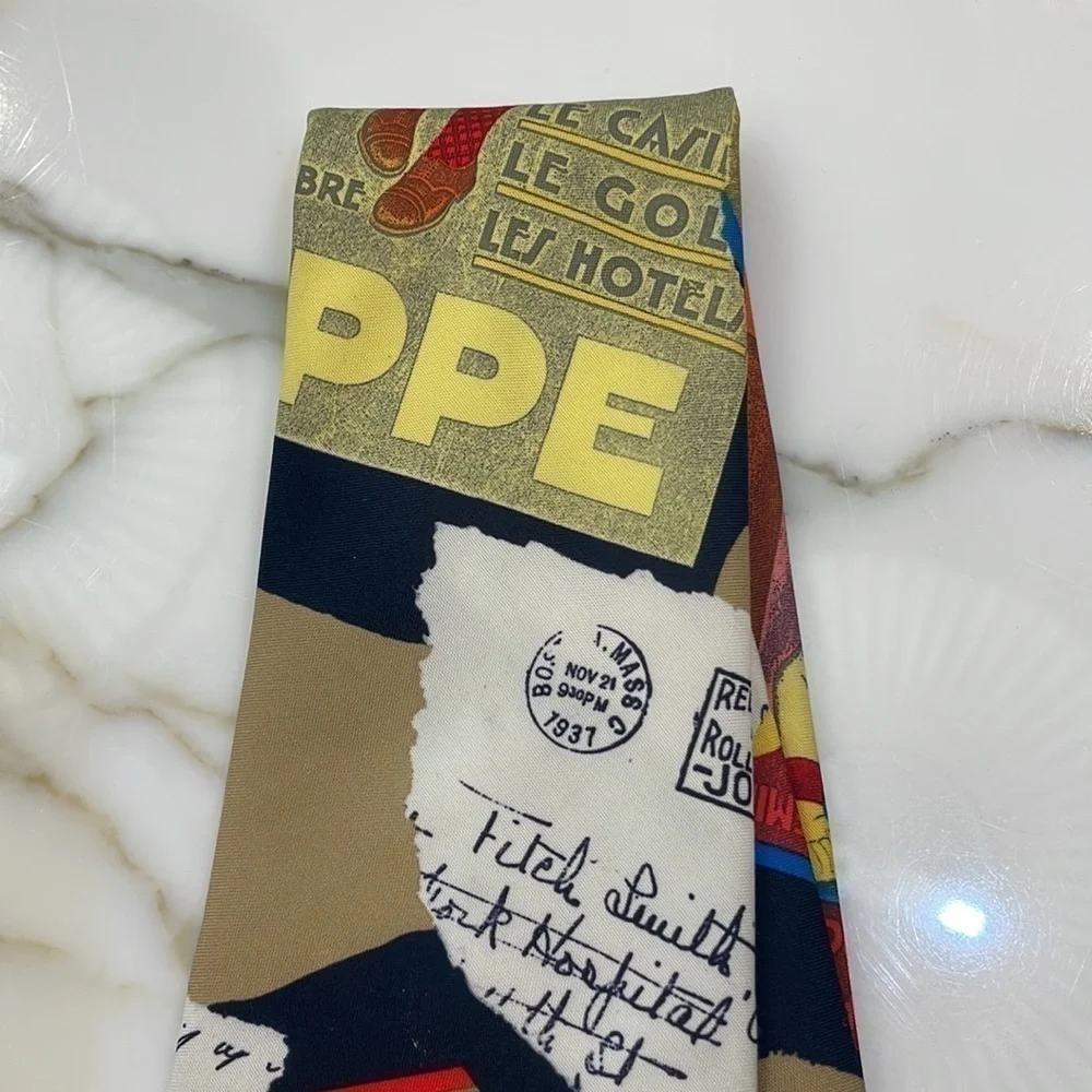 Tail Ouverts Paques Fin Septendre?Club Golf Tennis NECK TIE—Excellent Condition!